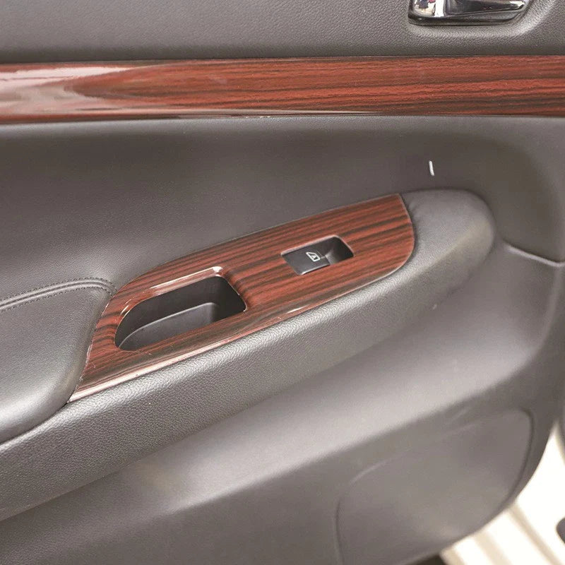 8X Wood Grain Inner Door Window Cover Trim for INFINITI G25 G37 Sedan (2011–2013)