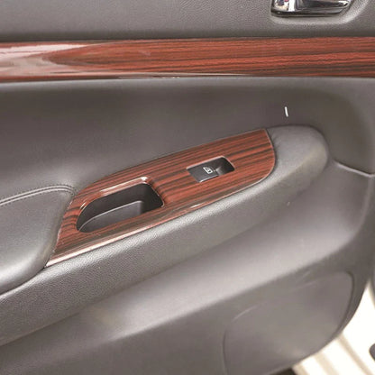 8X Wood Grain Inner Door Window Cover Trim for INFINITI G25 G37 Sedan (2011–2013)