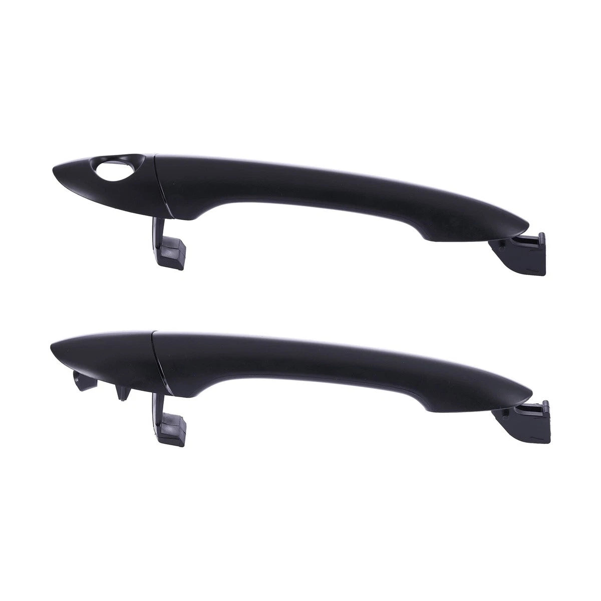 Set of 4 Outer Door Handles for Hyundai Sonata (2010–2014) Black