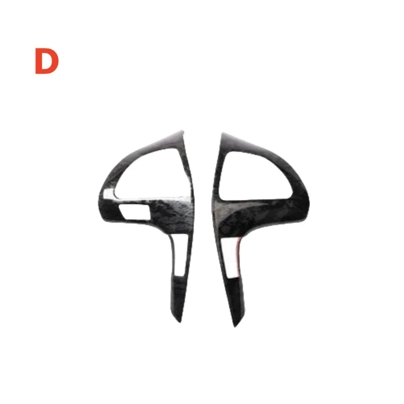Black Peach Steering Wheel Strip Cover Trim for Toyota Highlander (2008–2013)