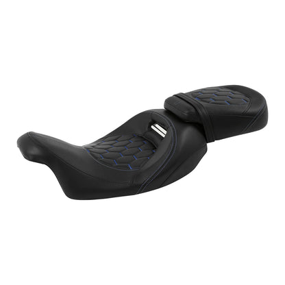 Gel Driver Passenger Seat for Harley Touring CVO Street Glide (2009-2023)