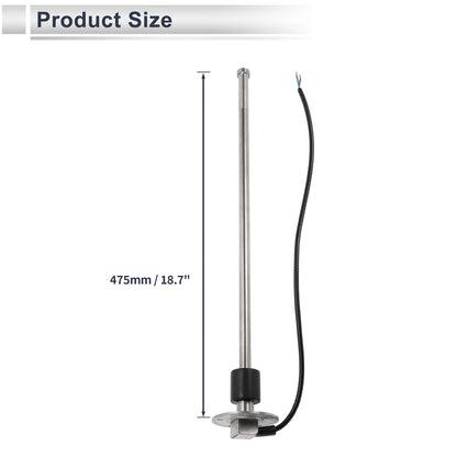Fuel Sending Unit and Gauge Kit 240-33 Ohm for Boat Truck Vehicle