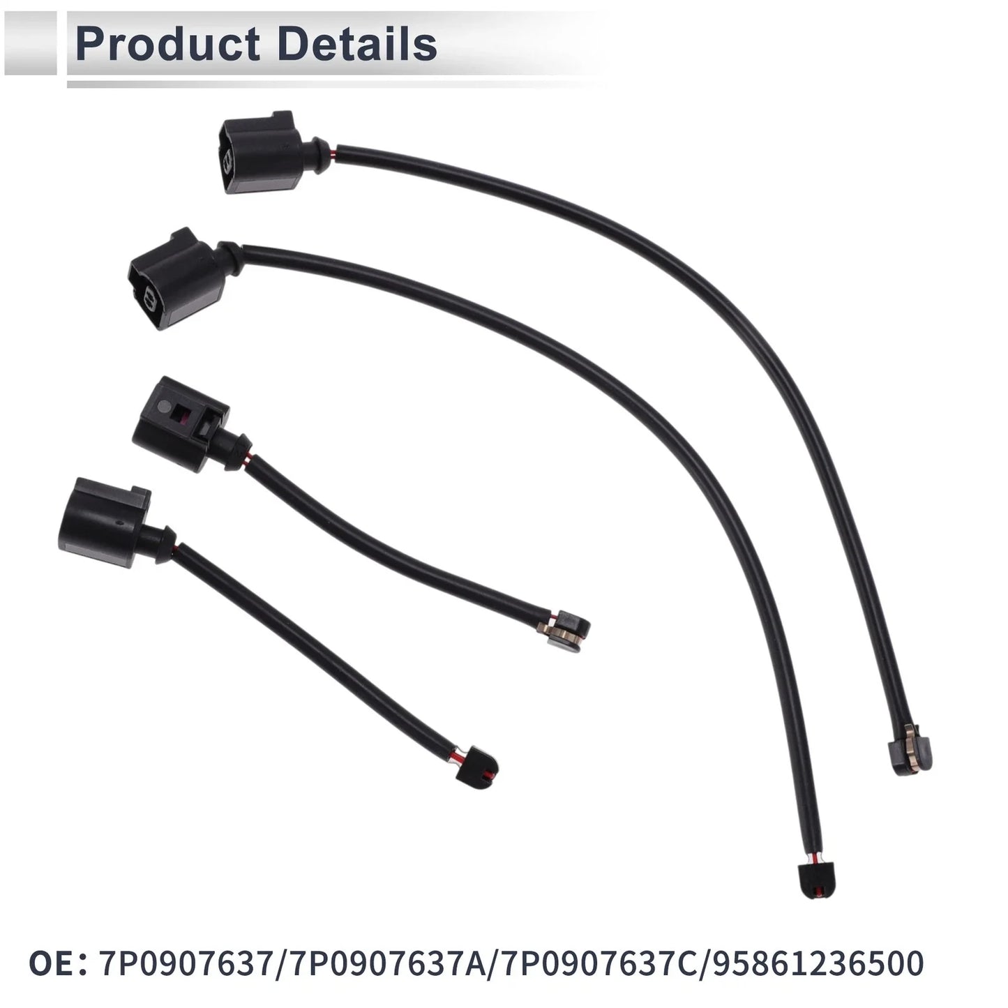 Front Wheel Brake Pad Wear Sensor for Porsche Cayenne (2003-2010)