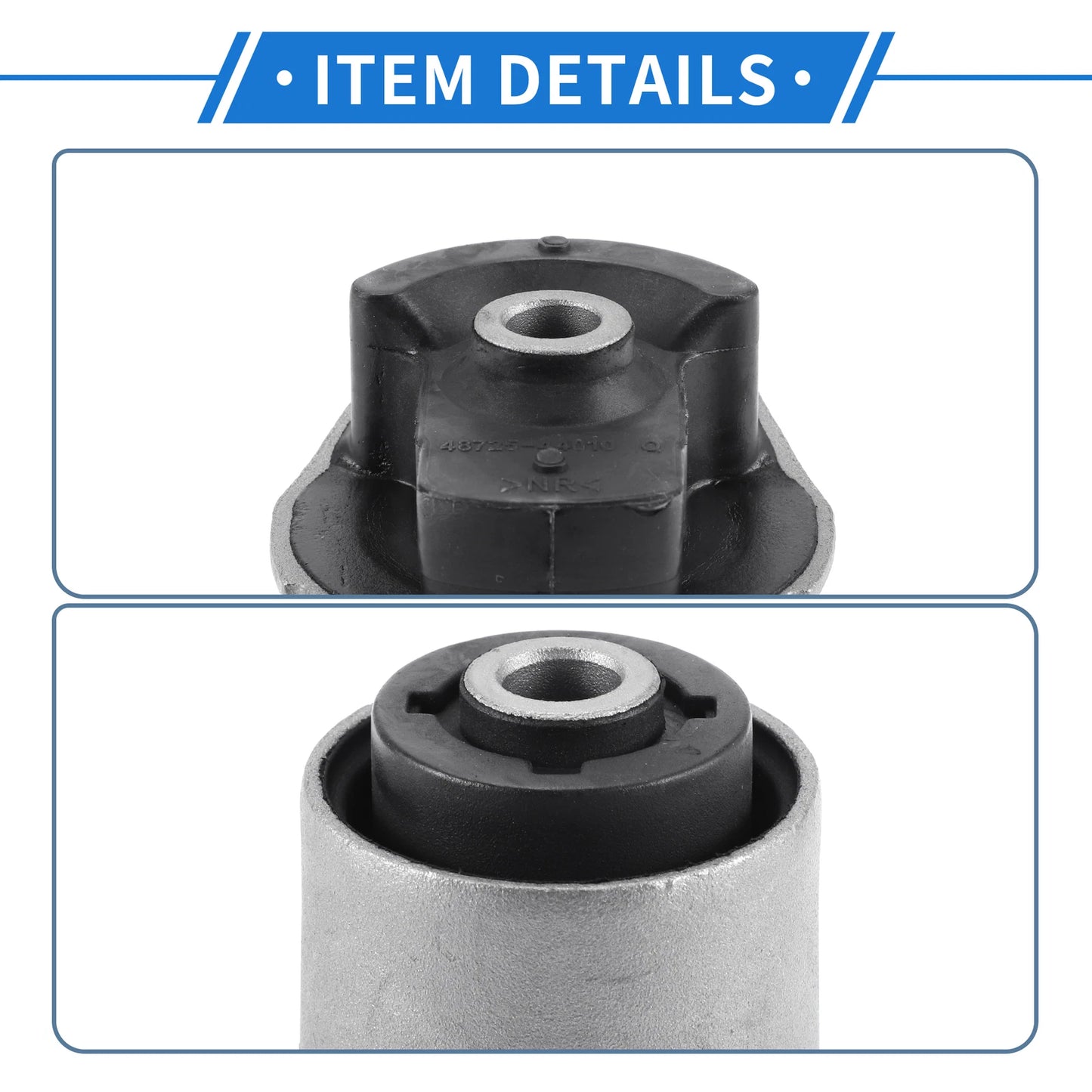 Lower Axle Beam Control Arm Bushings No. 4872544010 for Toyota Sienna (2004–2020)