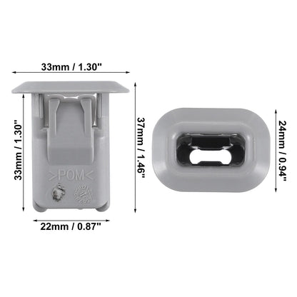 2 x Rear Seat Cushion Pad Clips for Mercedes-Benz A220 (2019-2021)