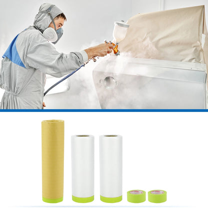 Masking Paper with Tape Set of 1 (2000x140cm/65.62ftx55.11")