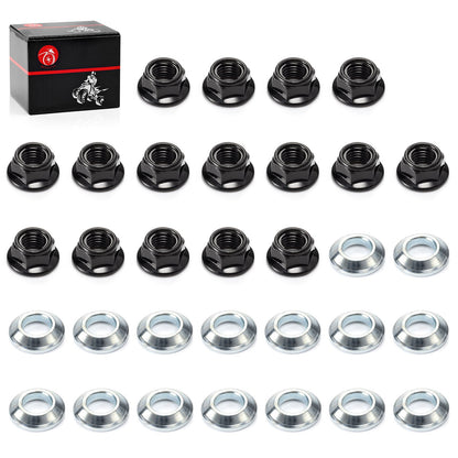 Wheel Nut with Washer for Yamaha Warrior 350 YFM350X (1995–2003)