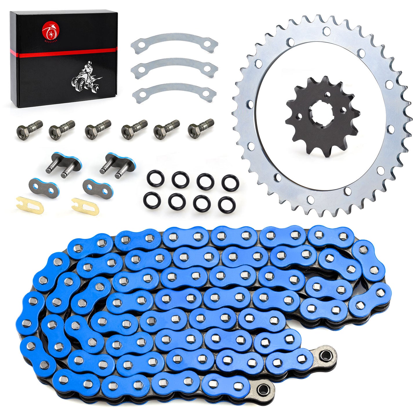 Chain and Sprocket Kit for Yamaha Warrior YFM350X (1989–2004)