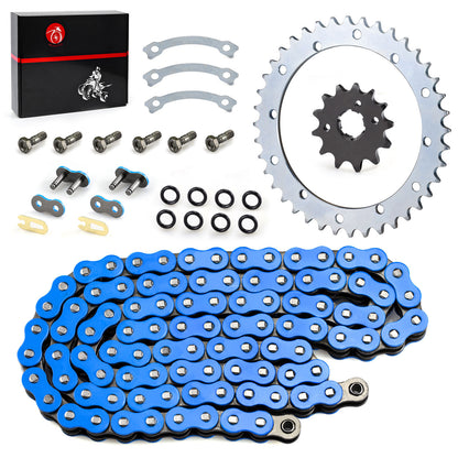 Chain and Sprocket Kit for Yamaha Warrior YFM350X (1989–2004)