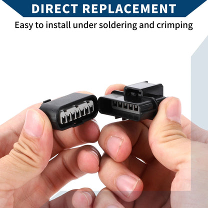 7 Pin Front Headlight Connector Plug for Honda Accord Spirior (2013-2017)