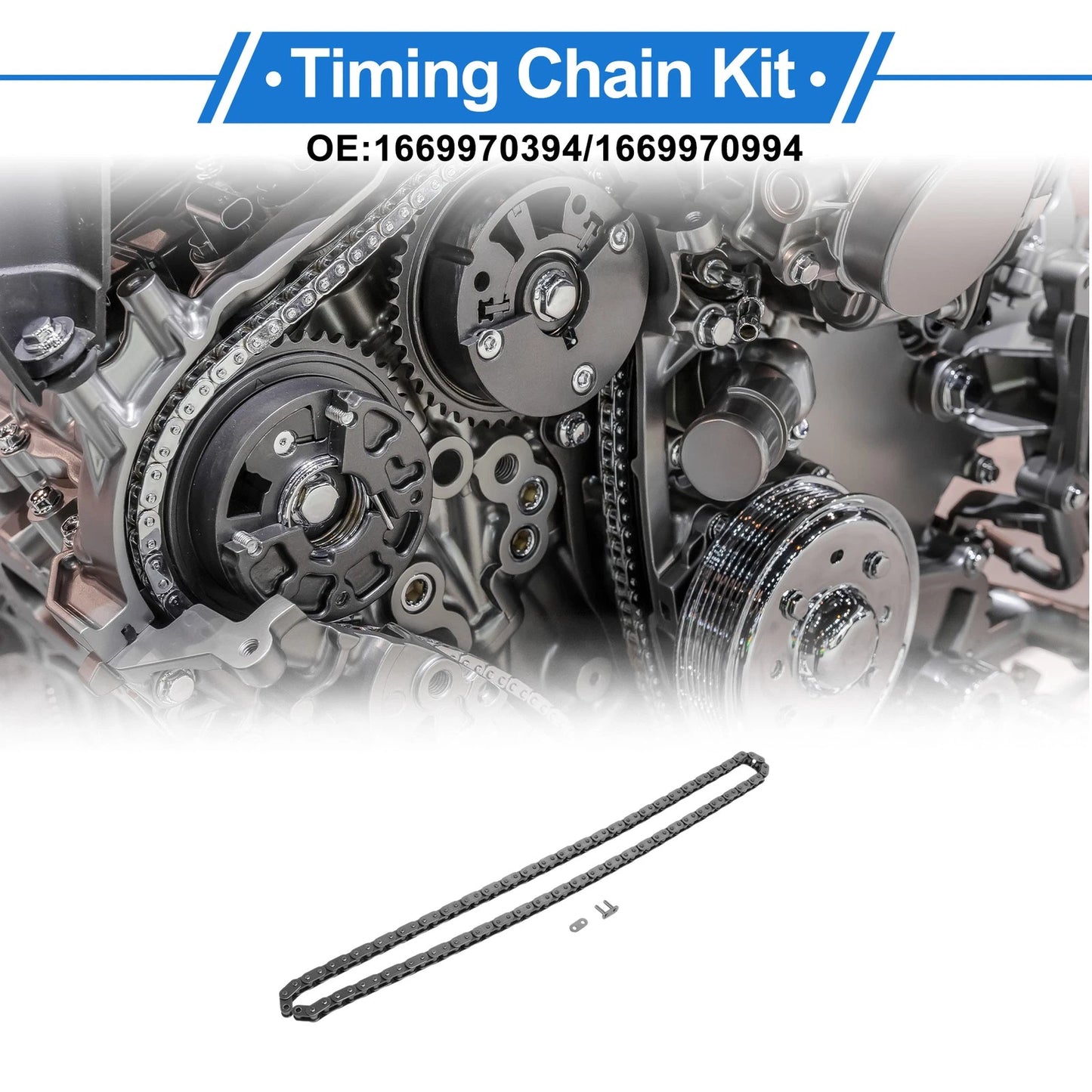 Timing Chain Kit for Mercedes-Benz Classe A (1997–2004) No. 1669970394/1669970994