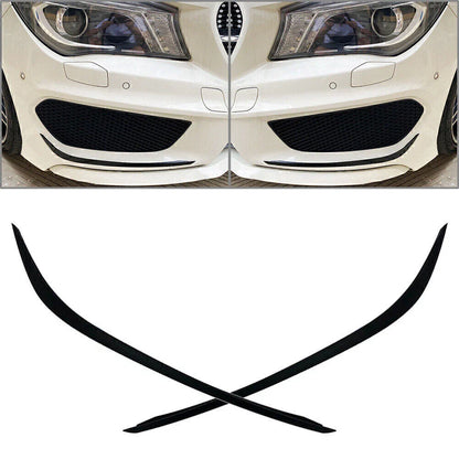 Front Bumper Lip Splitter Spoiler for Mercedes Benz CLA C117 (2013-2015)