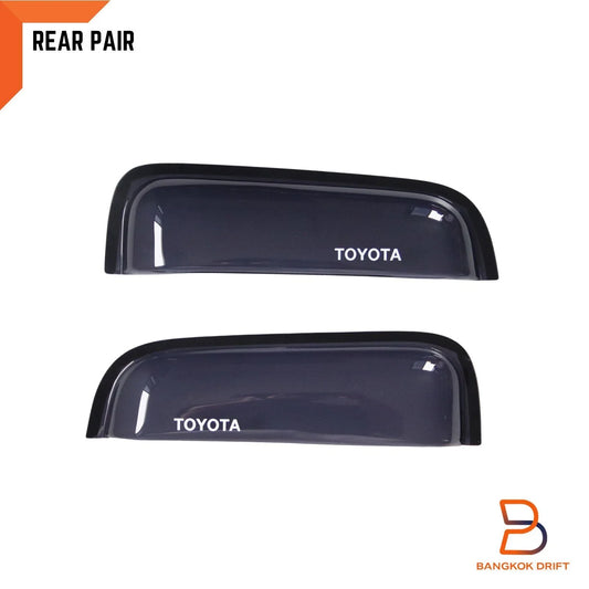 Weather Shield Window Visor Rain Guard for Toyota Hilux Ute (88-96)