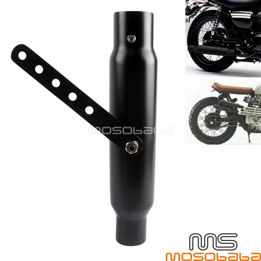 45mm Motorcycle Exhaust Pipe Silencer Muffler for Harley Yamaha