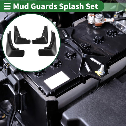 Mud Flaps Splash Guards for Chevrolet Cruze Hatchback (2017-2019)