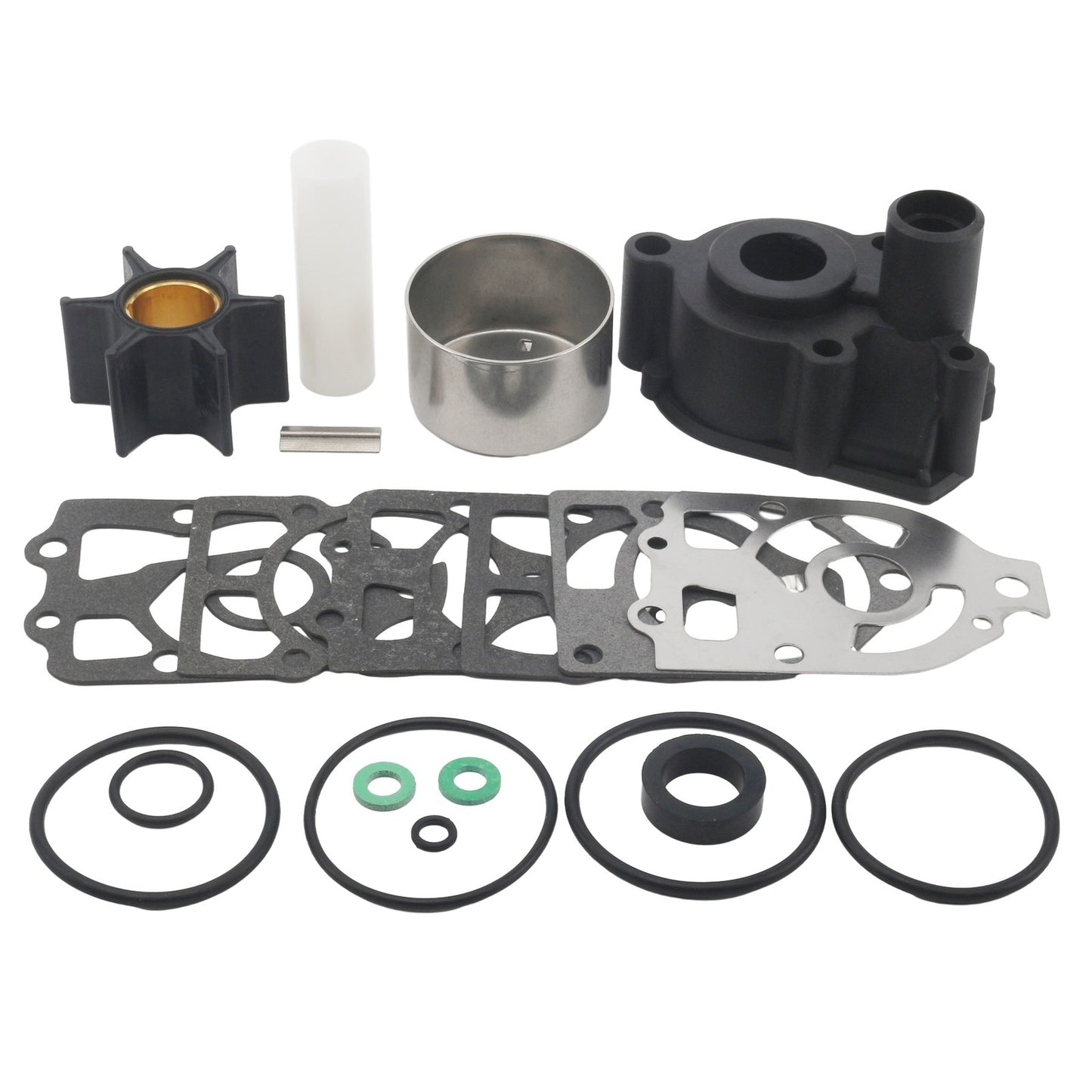 Water Pump Impeller Kit for Mercury V6 150 175 200 225 Hp (1978–1985)