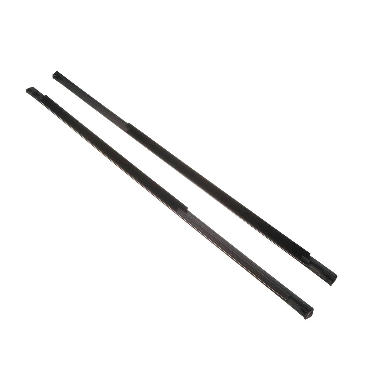 Set of 2 Rear Door Window Belt Mouldings for Mitsubishi Mirage Colt (1991–1995)