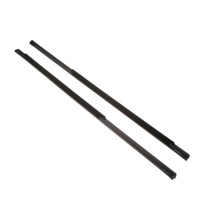 Set of 2 Rear Door Window Belt Mouldings for Mitsubishi Mirage Colt (1991–1995)