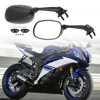 Set of 2 Rear View Mirrors for Yamaha YZF-R6 (2008–2017)