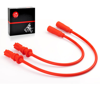Set of 2 Spark Plug Caps & Wires for Polaris Sportsman 850 (2012–2024)