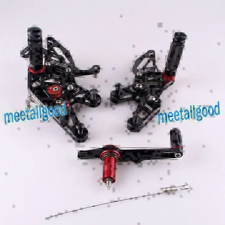 Aluminum Black Rearset Foot Pegs for BMW S1000RR (2015)