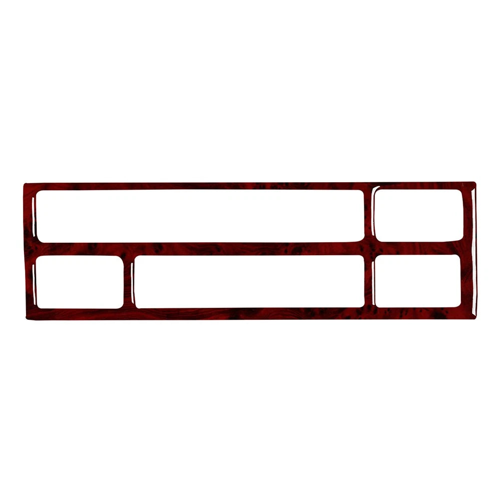 Red Wood Grain CD Button Panel Cover Trim for BMW 3 Series E36 (1991–1999)