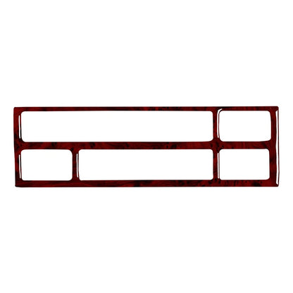 Red Wood Grain CD Button Panel Cover Trim for BMW 3 Series E36 (1991–1999)