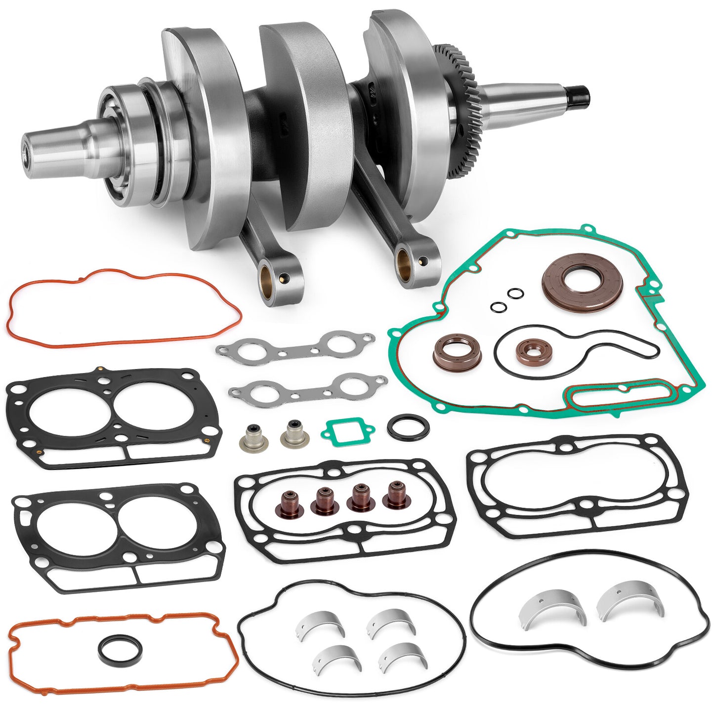 Crankshaft and Gasket Seal Rebuild Kit for Polaris RZR 800 (2008–2014)