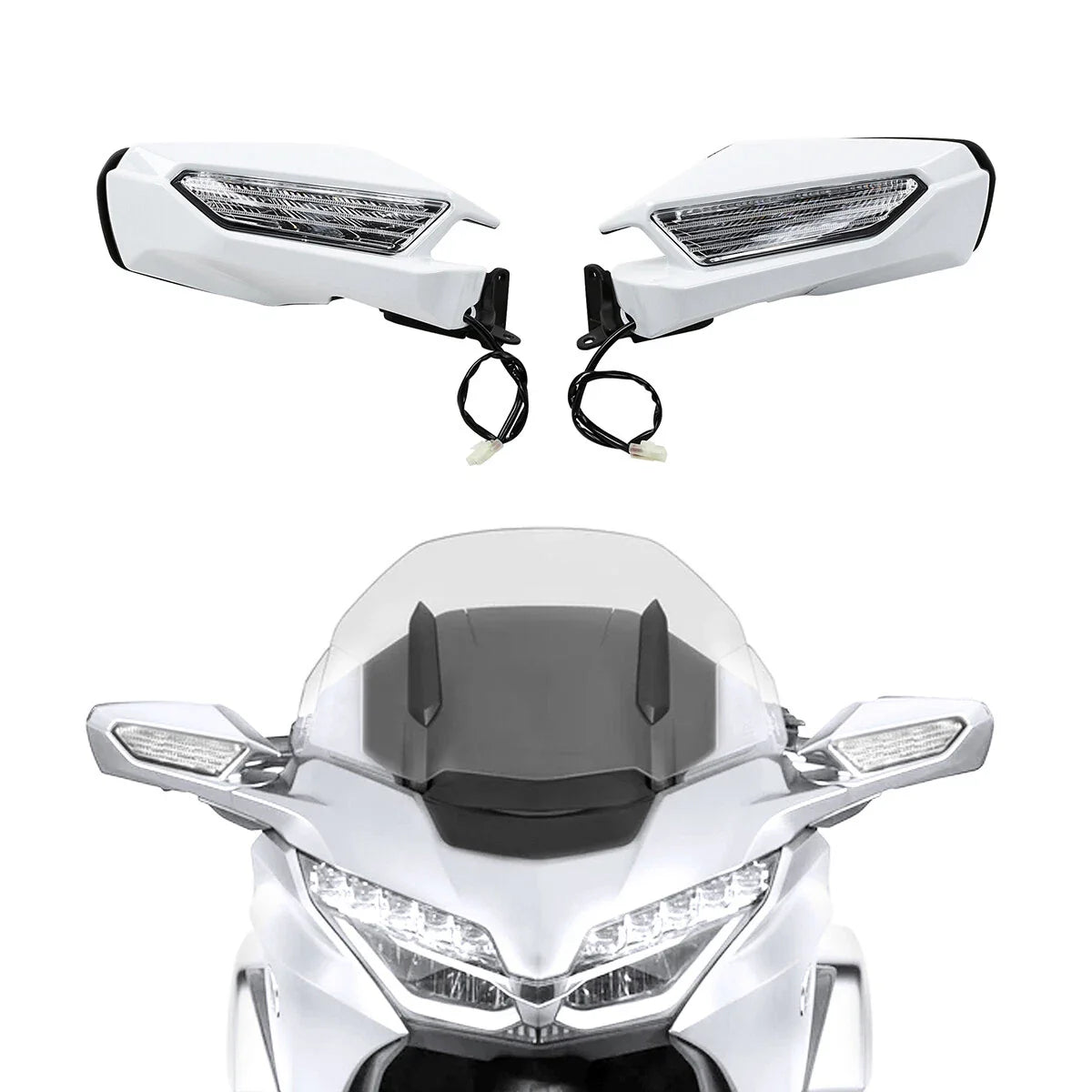 LED Turn Signal Clear Lens for Honda Goldwing GL1800 (2018-2025)