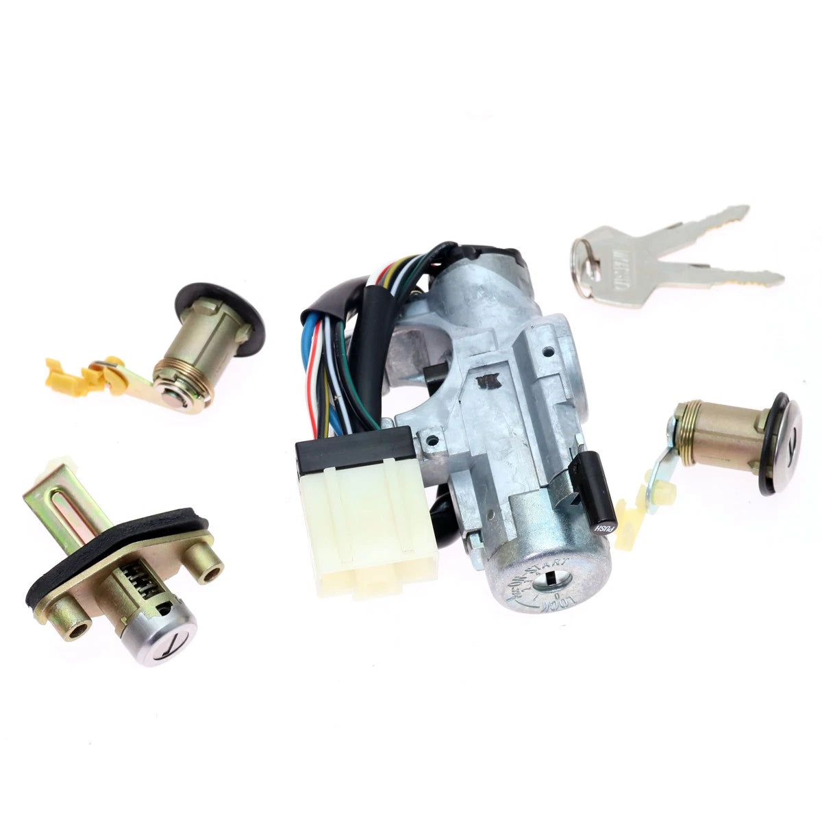 Set of 2 Ignition Door Trunk Locks for Nissan Sentra B13 (1990–1994)