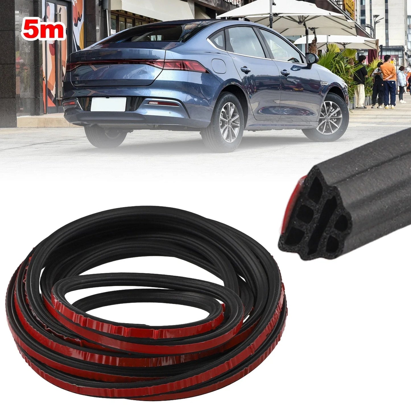 Door Seal Strips for Car Dustproofing and Soundproofing