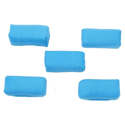 10pcs/Set 8cm Car Detailing Suede Sponge Applicator for Car