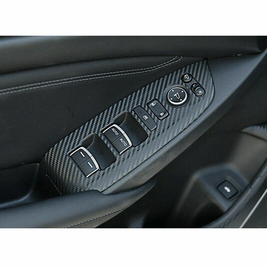Carbon Fiber Interior Decor Trim Sticker Cover for Honda Accord (2018–2020)