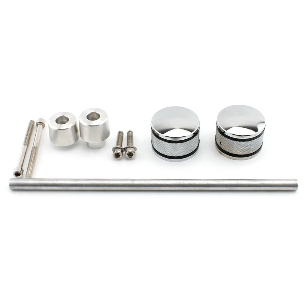 Front Axle Nut Cover Cap Installation Kit for Harley Davidson (Fit)