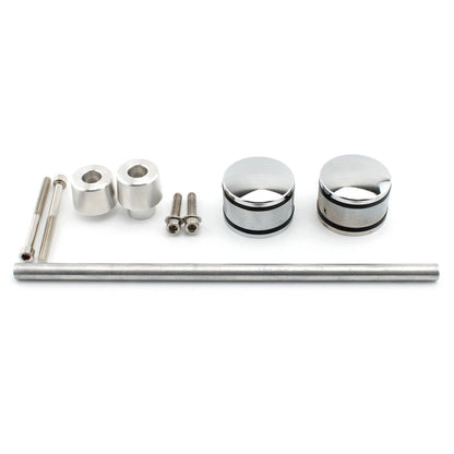 Front Axle Nut Cover Cap Installation Kit for Harley Davidson (Fit)