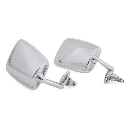 Chrome Door Mirrors x2 for Volkswagen Beetle 1938-1979