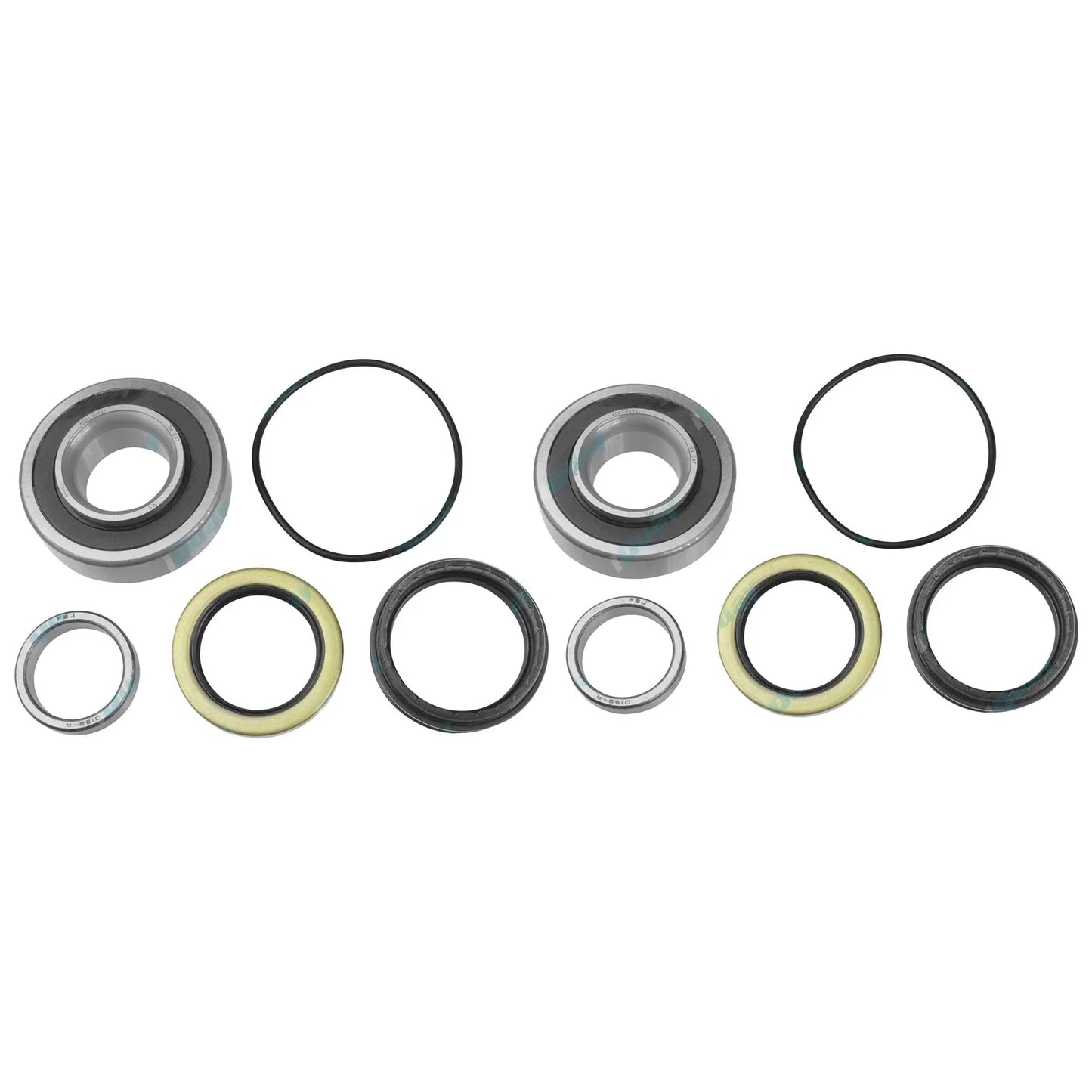 2 Rear Wheel Bearing Kits + Grease for Toyota Hilux 4x4 Ute 5/1998~2014 non ABS