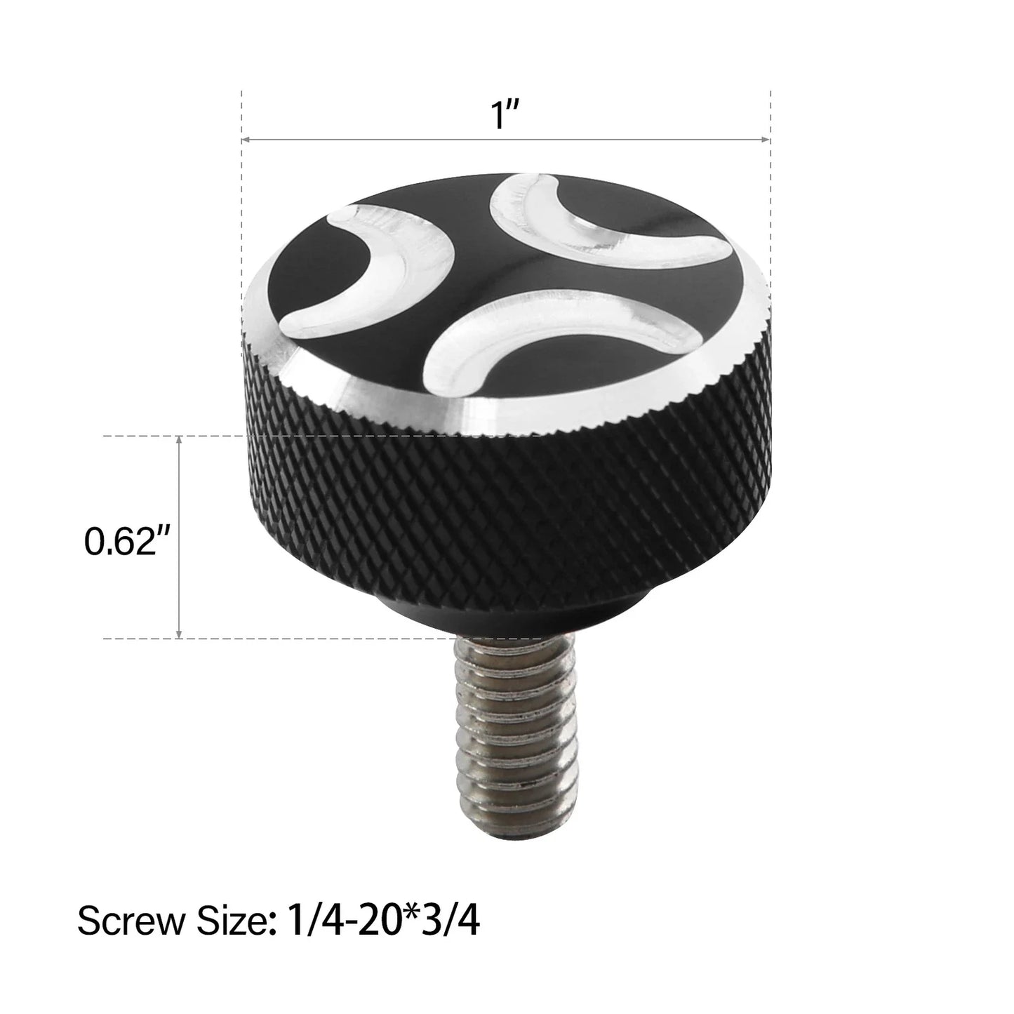 1/4-20 Thread Seat Bolt for Harley Touring Road King Glide (1997-2025)