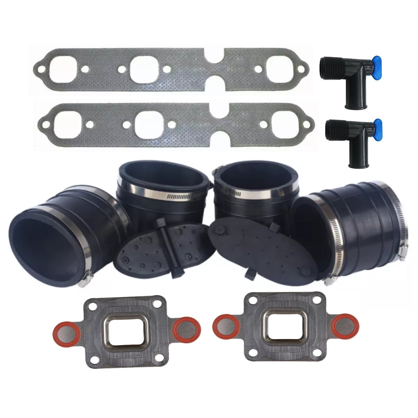 Exhaust Manifold Bellow Kit for MerCruiser GM V6 (Year Range Not Specified)