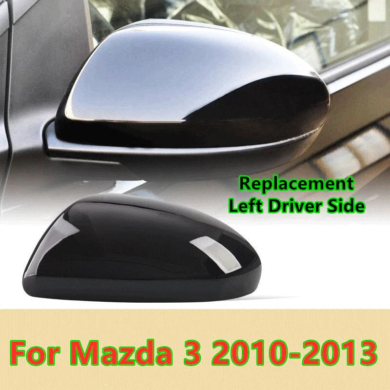 Left/Right Side Mirror Cover Cap NoSignal for Mazda 3 (2010–2013)