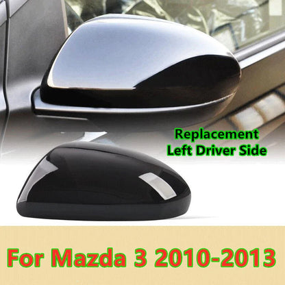 Left/Right Side Mirror Cover Cap NoSignal for Mazda 3 (2010–2013)