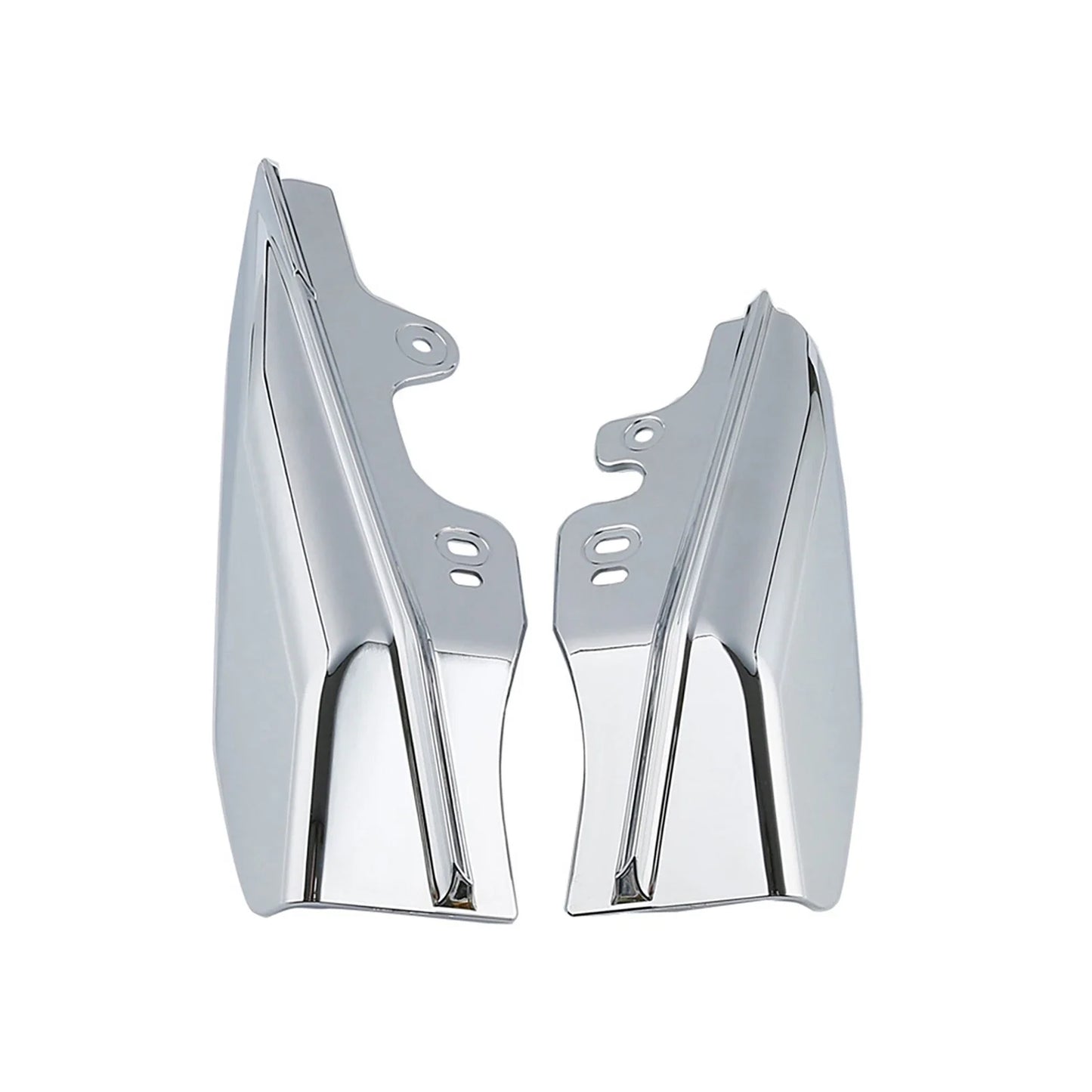 Mid-Frame Air Deflectors Chrome for Harley Electra Glide King (2001-2008)