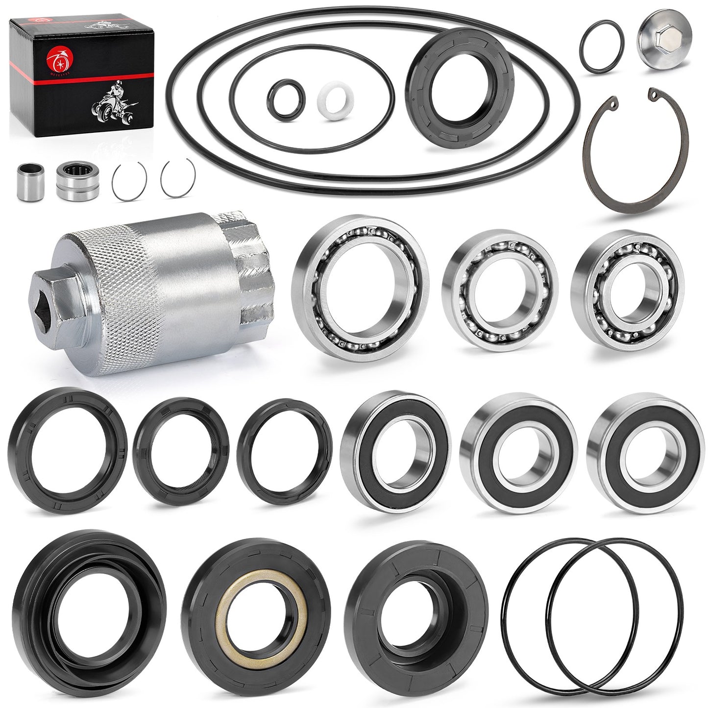 Rear Differential Bearing & Seal for Honda Rancher 350 (2000–2006)