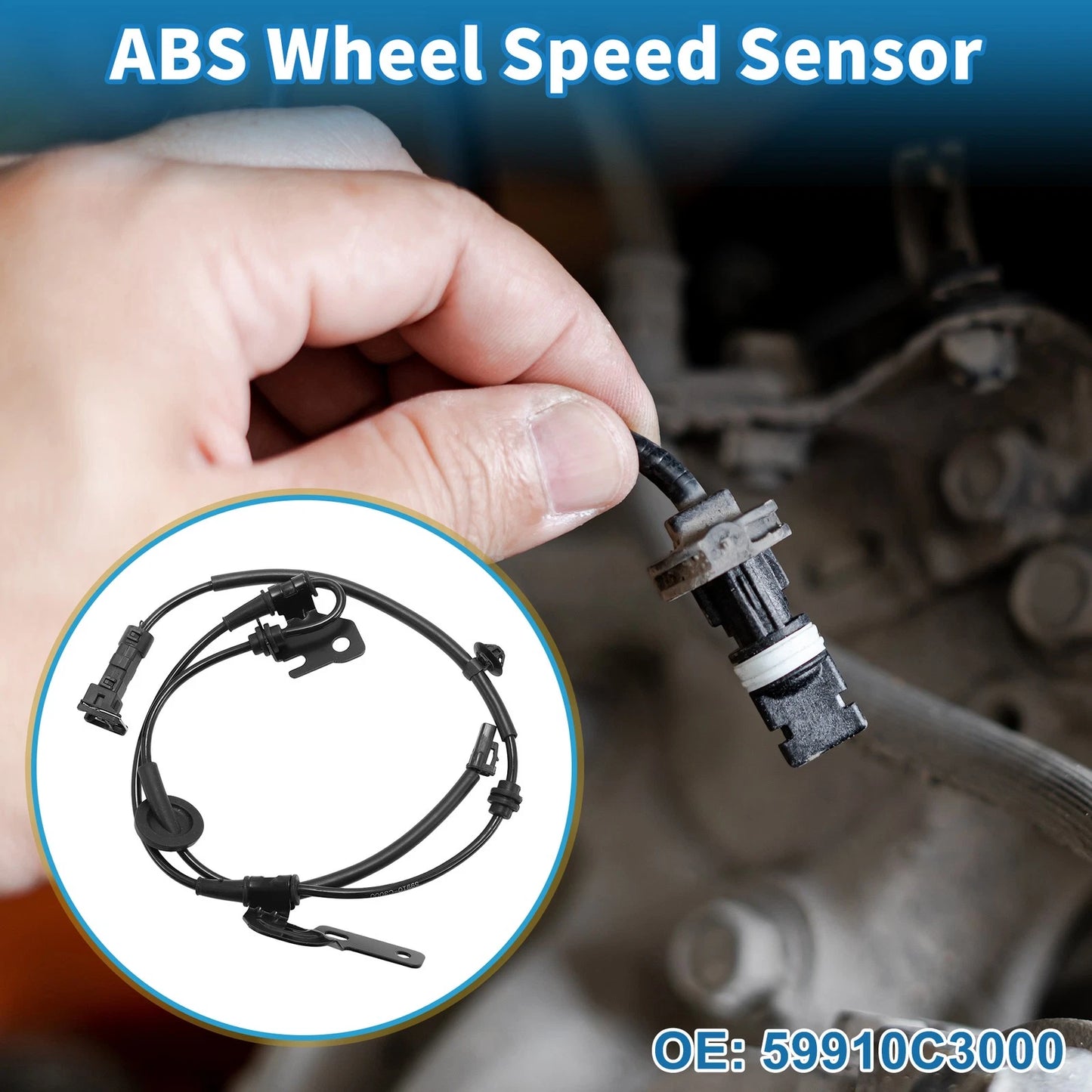 ABS Wheel Speed Sensor No. 59910C3000 for Hyundai Sonata (2011–2014)