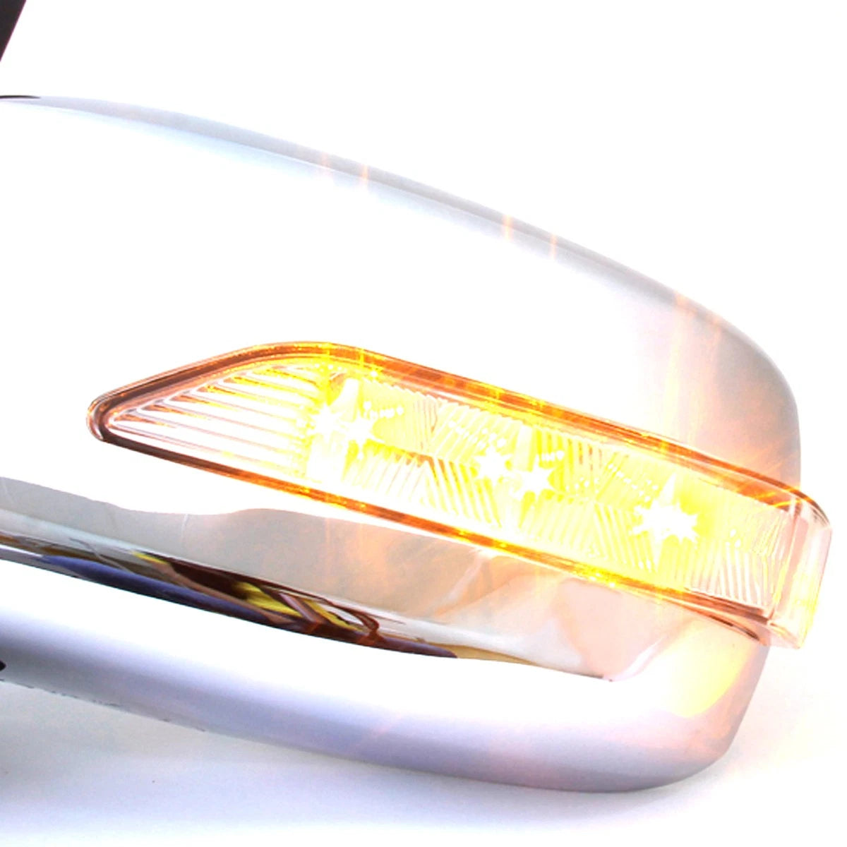 Chrome Electric Door Mirror with LED for Nissan D40 Navara (2005–2015)