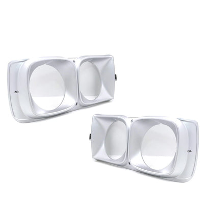 Chrome Head Light Lamp Door Set for Isuzu Faster Bedford KB