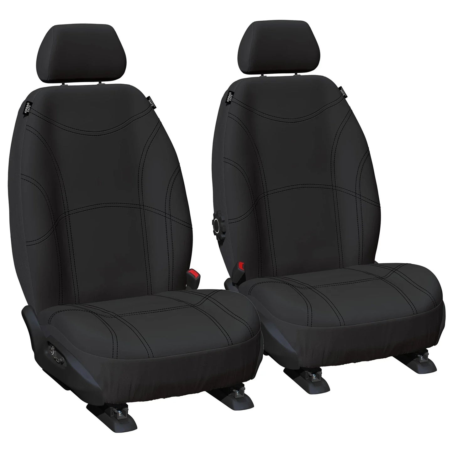 Front Black Tailor Made Car Seat Covers for Nissan Patrol GU (1997-2016)