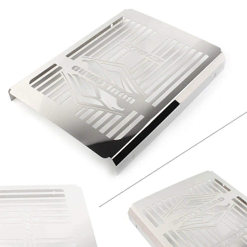 Chrome Steel Radiator Guard Cover for Suzuki Boulevard C109R (2008-2016)