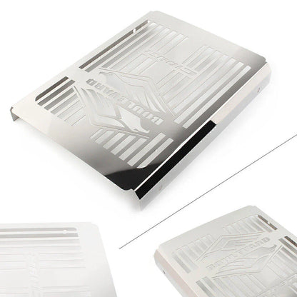 Chrome Steel Radiator Guard Cover for Suzuki Boulevard C109R (2008-2016)