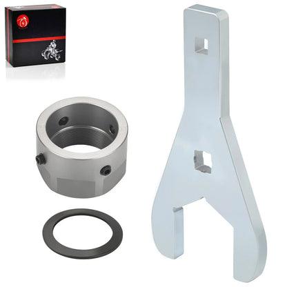 Axle Nut Wrench Tool 46mm&Axle Lock Nut for Yamaha YFZ450R YFZ450X (2009–2014)